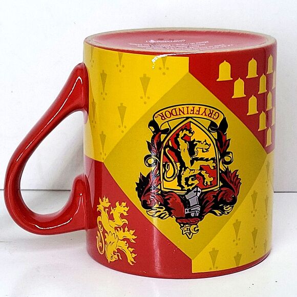Harry Potter Coffee Mug Gryffindor House Crest  Cup Ceramic 14oz - Picture 8 of 12